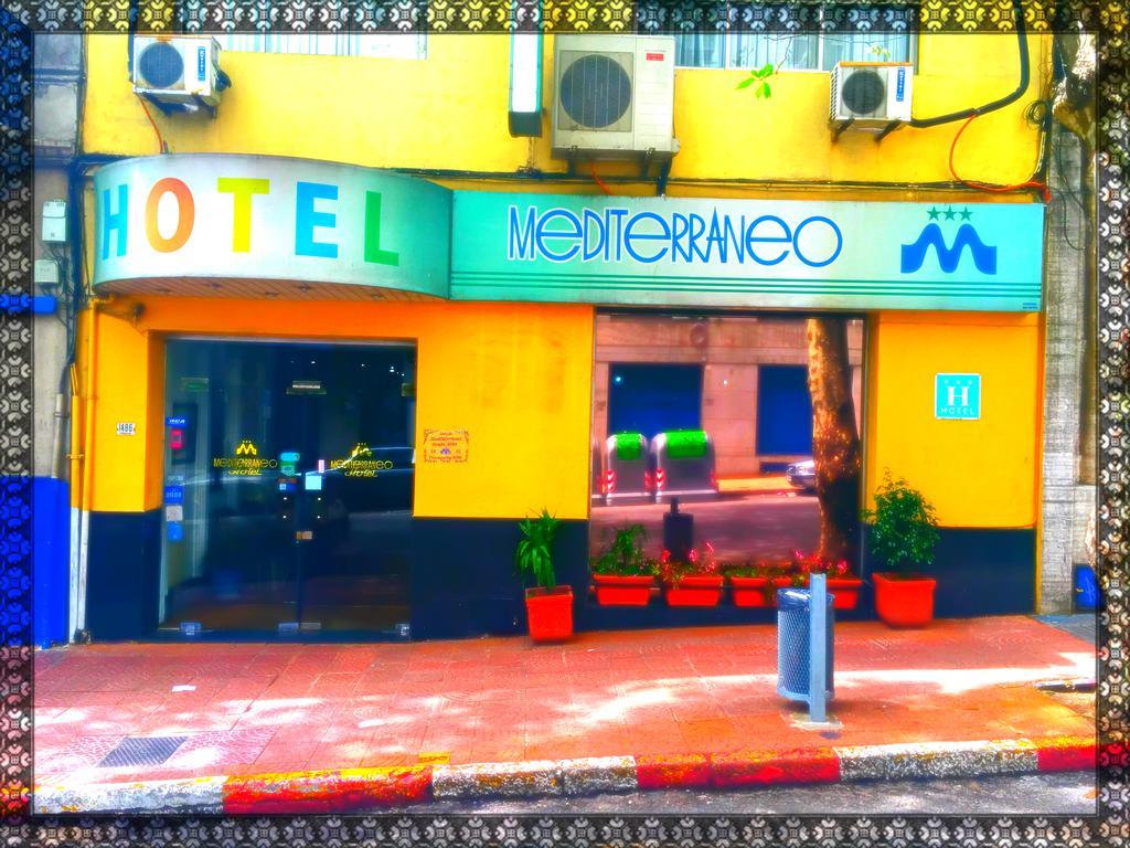 Hotel Mediterraneo Montevideo Bagian luar foto